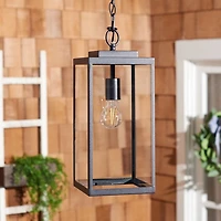 Bronze Rinnah Outdoor Pendant Light