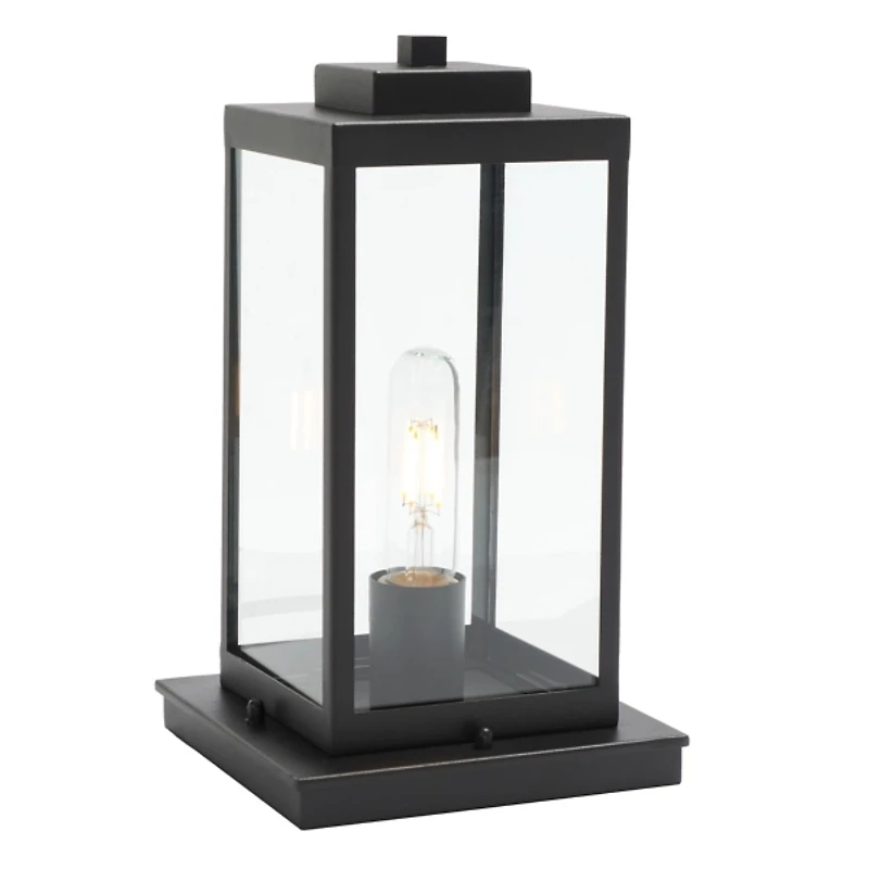 Black Rinnah Outdoor Table Lamp