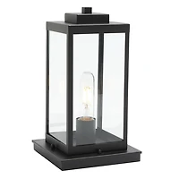 Black Rinnah Outdoor Table Lamp