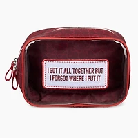 I Got It All Together Cosmetic Bag