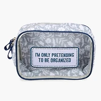 Pretending to Be Organized Cosmetic Bag