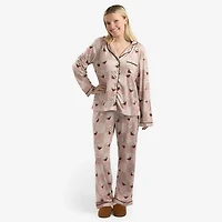 Checkered Espresso Martini Medium Pajama Set