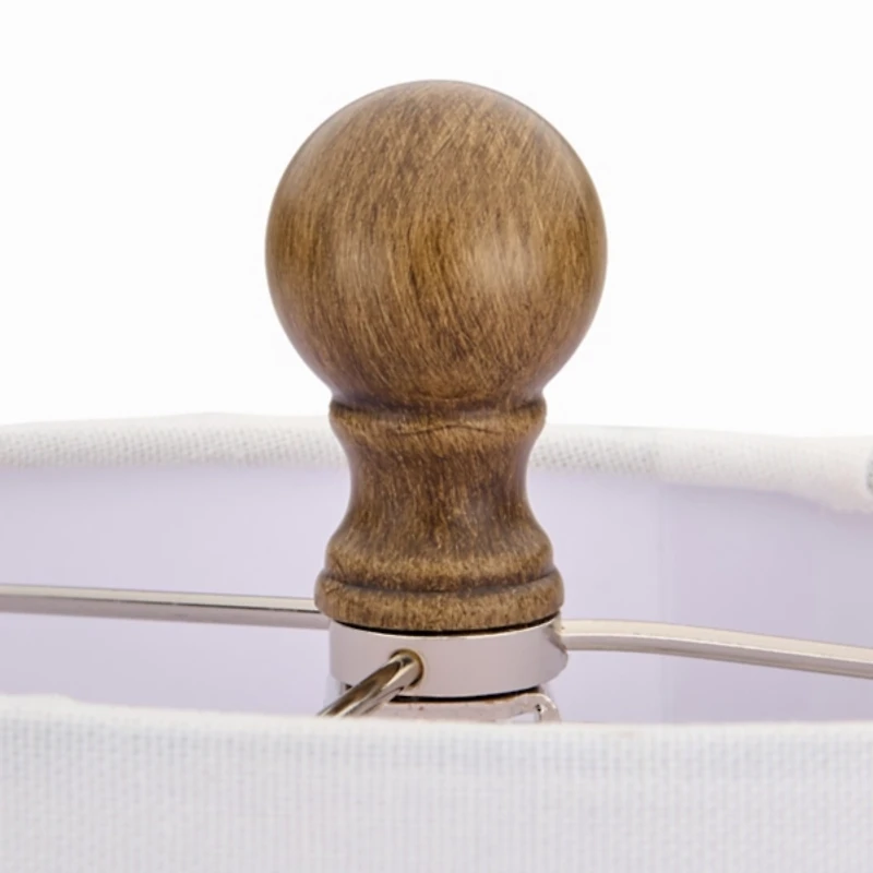 Wells Blue Glass Buffet Lamp