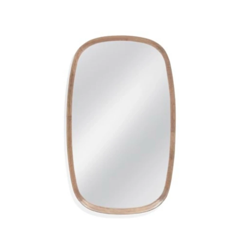 Oval Natural Priscott Wall Mirror