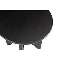 Matte Round Accent Table