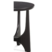 Matte Round Accent Table