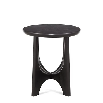 Matte Round Accent Table
