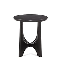 Matte Round Accent Table