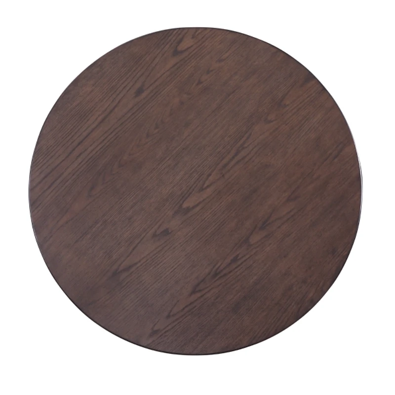 Brown Matte Round Coffee Table