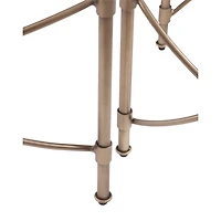 Gold Antique Nesting Coffee Tables, Set of 2