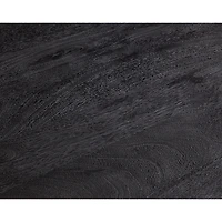 Black Square Padula Pedestal Accent Table