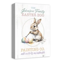 Egg Painting Co Personalized Canvas Art Print