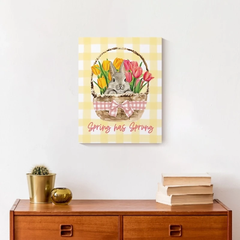 Spring Has Sprung Canvas Art Print
