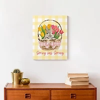 Spring Has Sprung Canvas Art Print