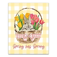 Spring Has Sprung Canvas Art Print
