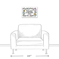 Floral Relax Canvas Art Print