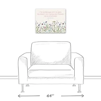 Blossom Like a Wildflower Canvas Art Print