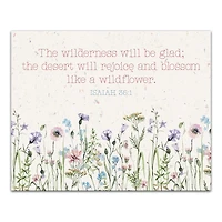 Blossom Like a Wildflower Canvas Art Print