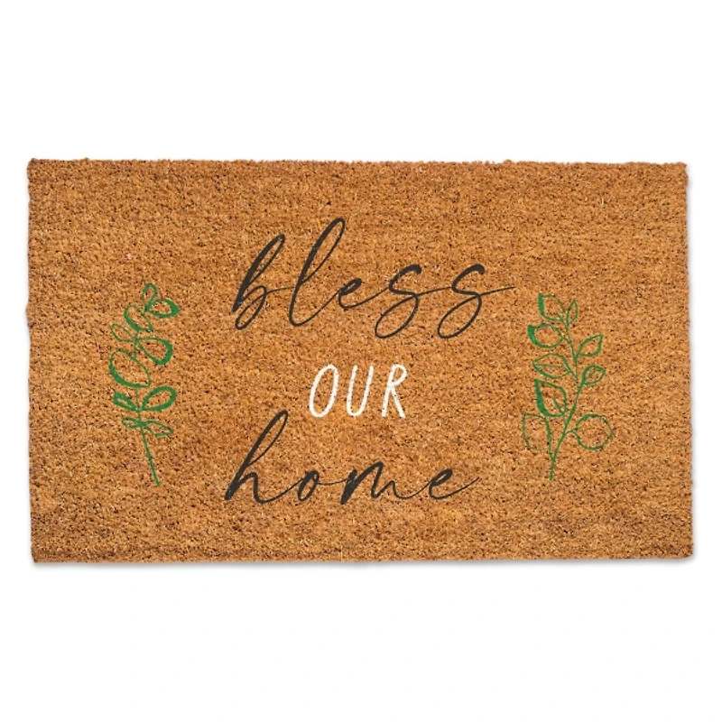 Bless Our Home Botanical Doormat