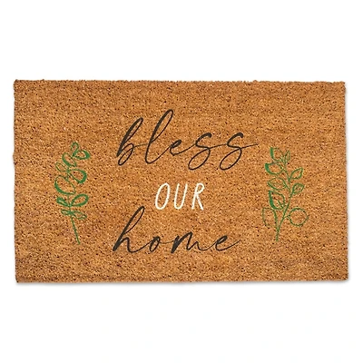 Bless Our Home Botanical Doormat