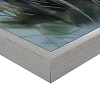 Blue Beauty Framed Canvas Art Print