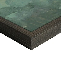 Harmony of Green Hues Framed Canvas Art Print