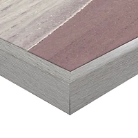 Wind and Sea Framed Canvas Art Print