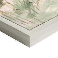 Wildflower Beach Framed Canvas Art Print