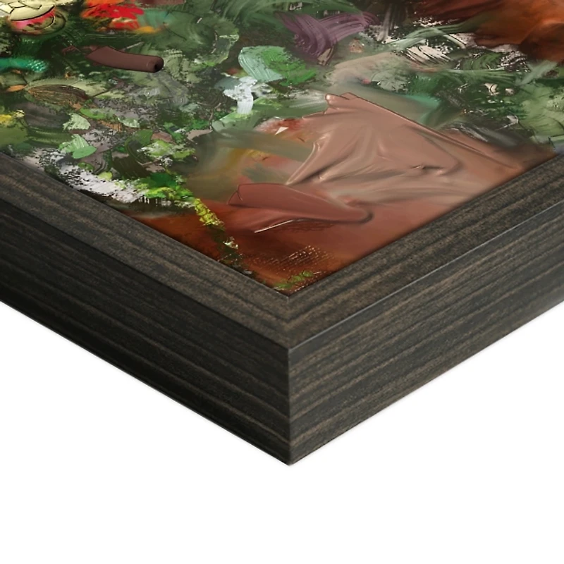 Al Fresco Bistro Framed Canvas Art Print