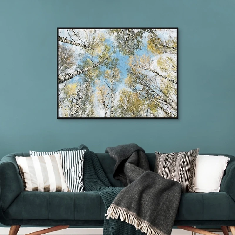 Ethereal View Framed Canvas Art Print