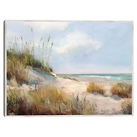 Late Day Dune Framed Canvas Art Print