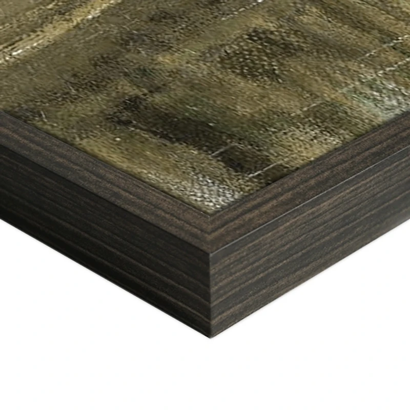 Down by the Water Framed Canvas Art Print