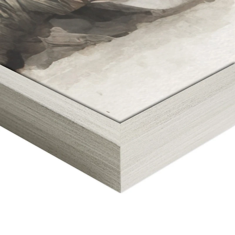 Quaint Lighthouse Framed Canvas Art Print