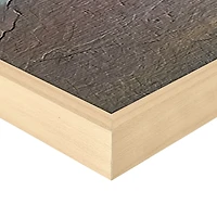 Soft Ocean Sunrise Framed Canvas Art Print