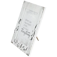 Weathered Floral Picture Frames, Set of 4