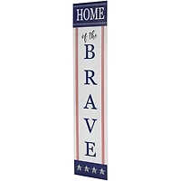 Home of the Brave Wood Porch Board