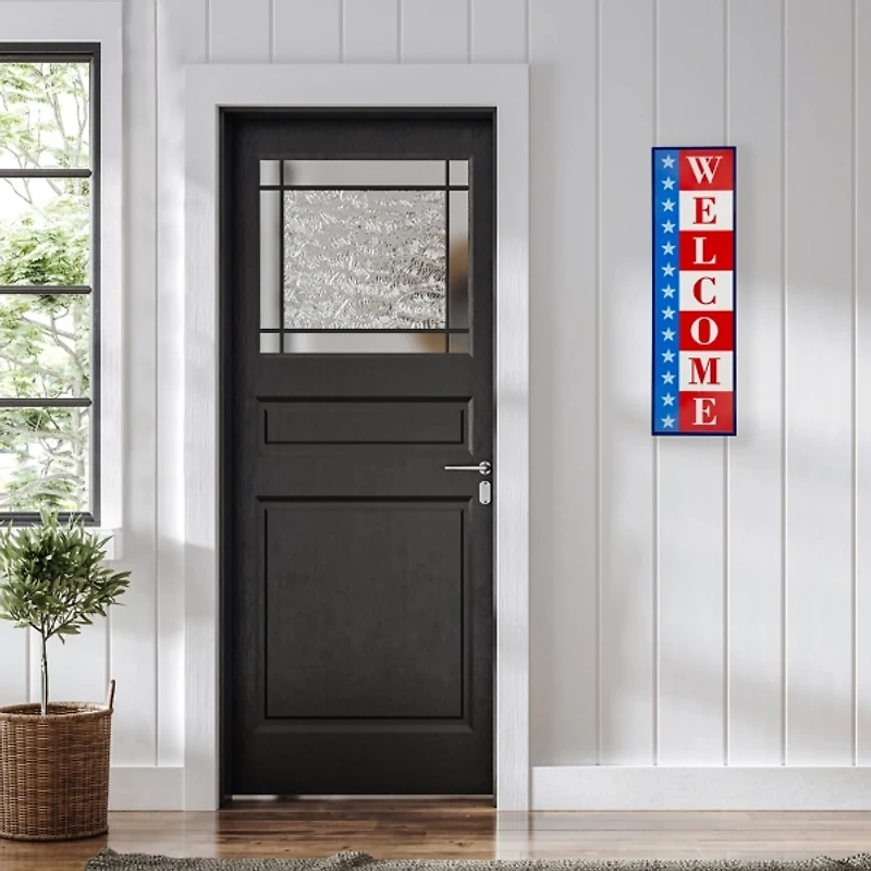 American Welcome Metal Porch Board