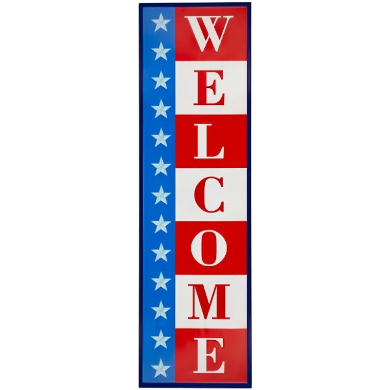 American Welcome Metal Porch Board