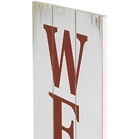 Welcome USA Flag Porch Board