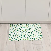 Shamrock St. Patricks Day Kitchen Mat