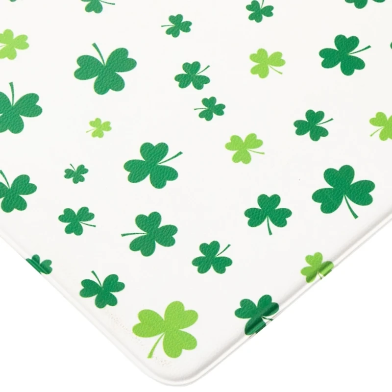 Shamrock St. Patricks Day Kitchen Mat