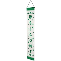 St. Patricks Day Porch Hanging Banners, Set of 2