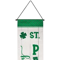 St. Patricks Day Porch Hanging Banners, Set of 2