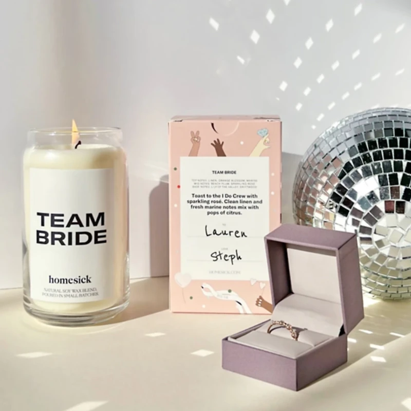 Homesick Team Bride Jar Candle