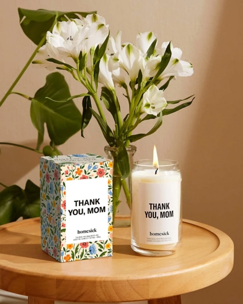 Homesick Thank You Mom Jar Candle