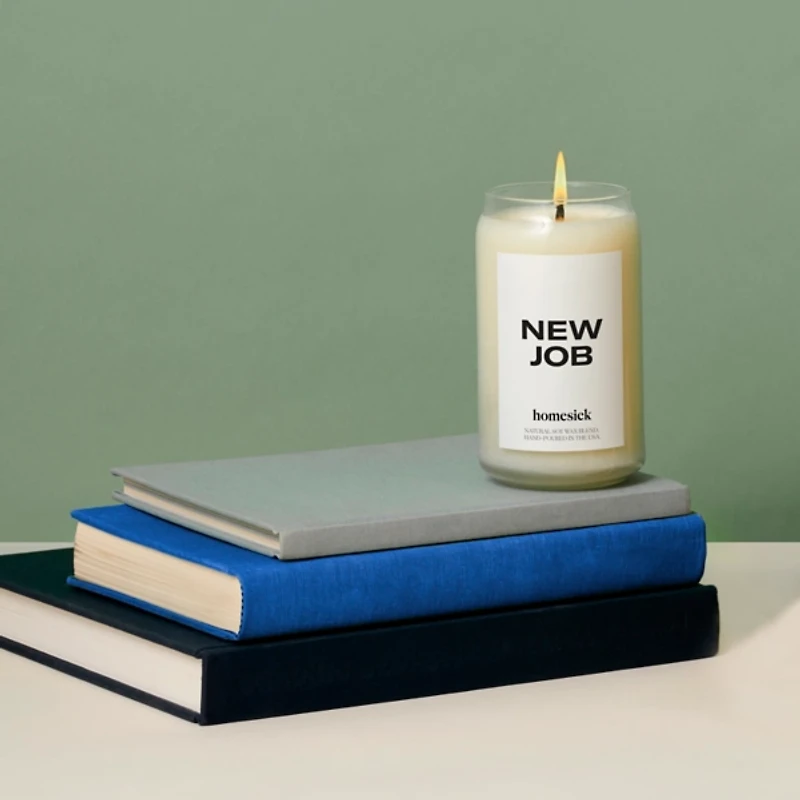 Homesick New Job Jar Candle