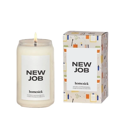 Homesick New Job Jar Candle
