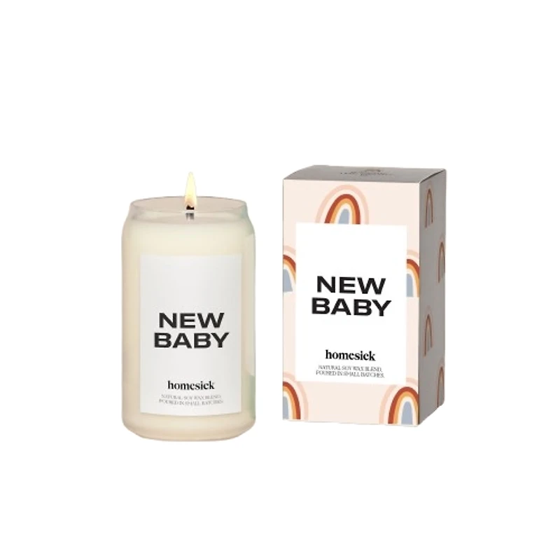 Homesick New Baby Jar Candle