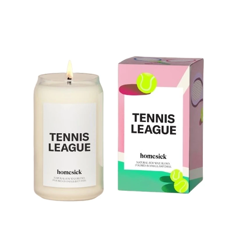 Homesick Tennis League Jar Candle