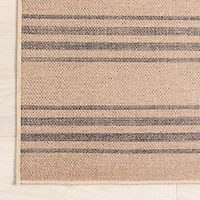 Lavina Striped Easy Jute Machine Washable Area Rug, 3x8